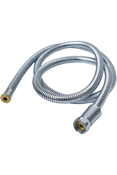 Reef Chrome-Plated Flexible Metal Shower Hose – 150 cm Length, Universal Connectors for Easy Insta