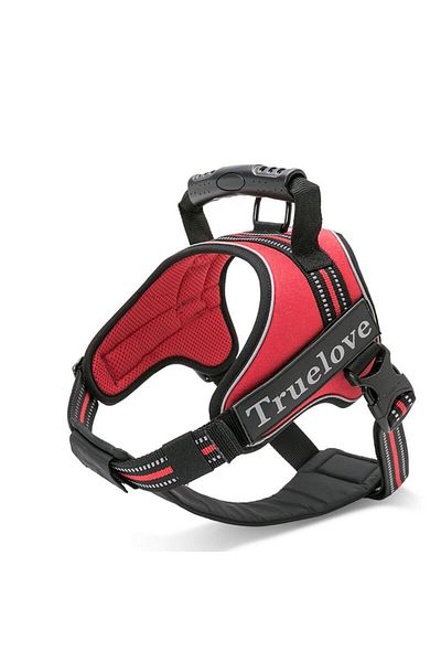 True Love Red Chest Collar with Oxford Fabric and Flexible Soft Sponge