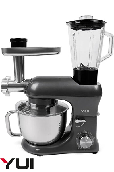 Yui M200 Multi-fonksiyonel 3'ü Bir Arada Döküm Gövde Stand Mikser Kıyma Setli Ve Blender Özellikli 1800w