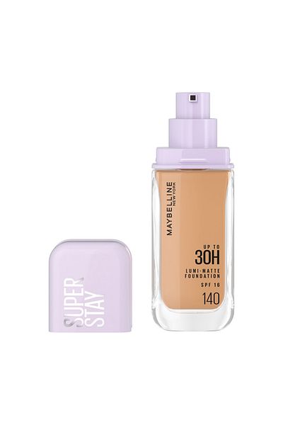Maybelline New York Maybelline New York, Super Stay Lumi-Matte Foundation, 30hr Longwear formula 140