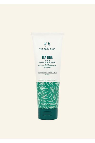 THE BODY SHOP 3 in 1 cleansing mask, Tea Tree, 125 ml