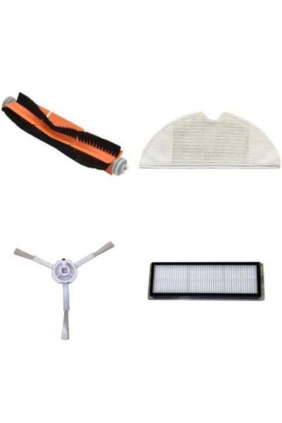 ibrush Dreame L10 Pro Compatible Brush, Hepa Filter, Mop Mop Set, 4 Piece Set Compatible with Dreame L10 Pro