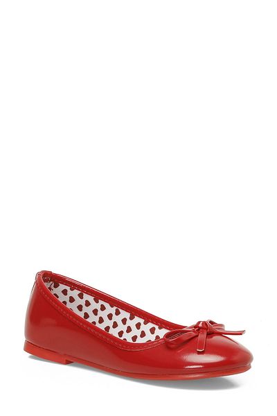 ICool Design Rugy.F 5Fx Red Girl's Ballerinas