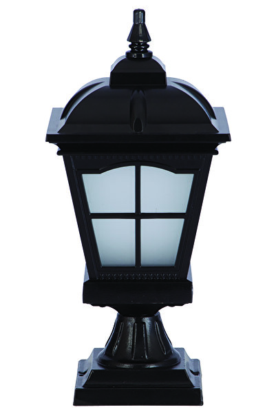 Genel Markalar Döküm Viia Sokak Bahçe Aydınlatma Direği 280cm Siyah Renk