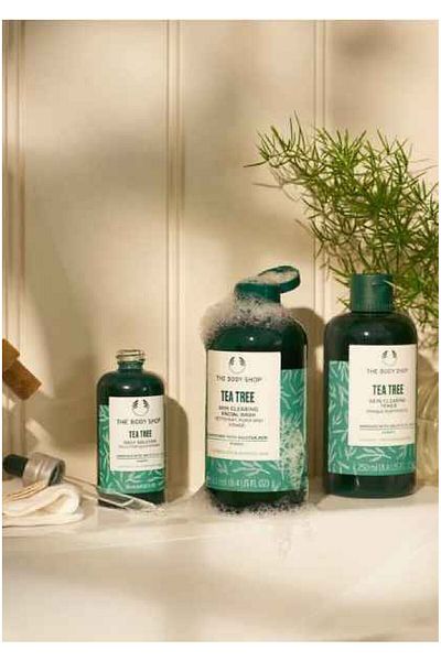 THE BODY SHOP Lotiune pentru spalat tenul, Tea Tree, 400 ml