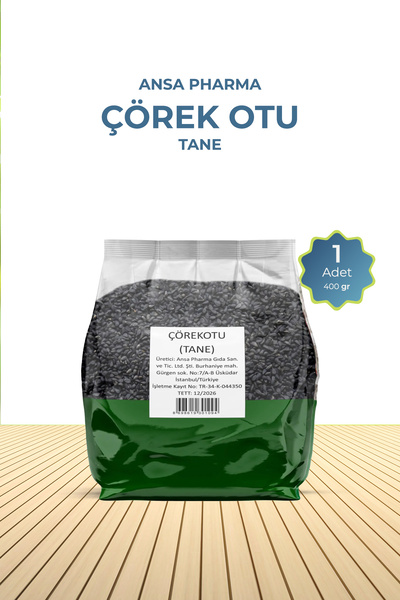 ansapharma Çörekotu 400 Gram Tane
