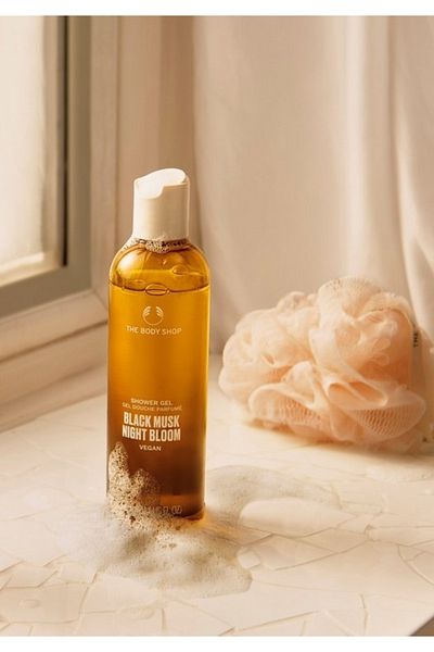 THE BODY SHOP GEL DE DUS BLACK MUSK NIGHT BLOOM 250 ML
