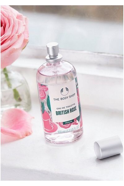 THE BODY SHOP Apa de toaleta, British Rose, 100 ml