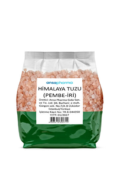 ansapharma Himalaya Tuzu 1000 G Pembe İri 1. Kalite