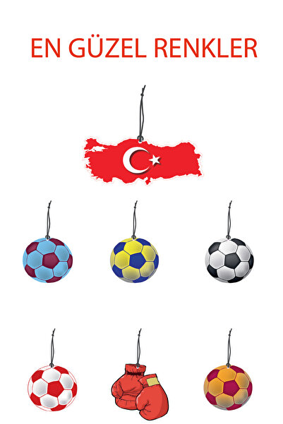 Meröka 7 Pieces of Torpedo Accessories and Auto Fragrances That Contain the M...
