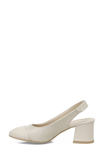 Polaris 325020.Z 5FX Bej Kadın Topuklu Ayakkabı