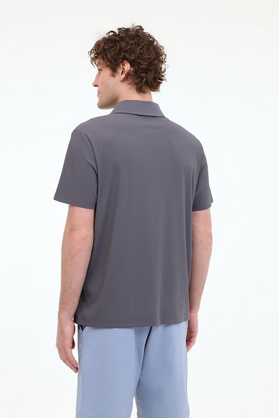 lumberjack Ανδρικό κοντομάνικο μπλουζάκι ML ALSE 12NS247 5FX Anthracite
