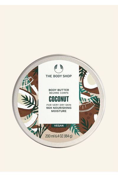 THE BODY SHOP Unt de corp hrănitor, nucă de cocos, 200 ml