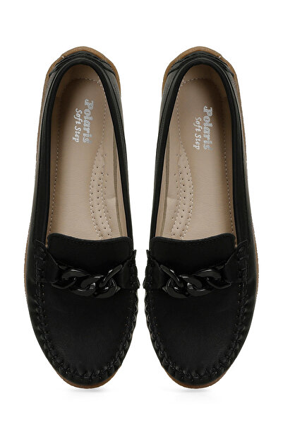 Polaris 323013.Z 5FX Siyah Kadın Loafer