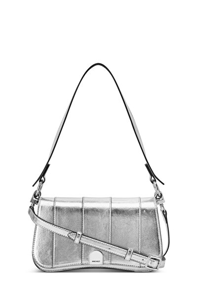 Nine West Duana Nym122878 5Fx Silver Women's Handbag