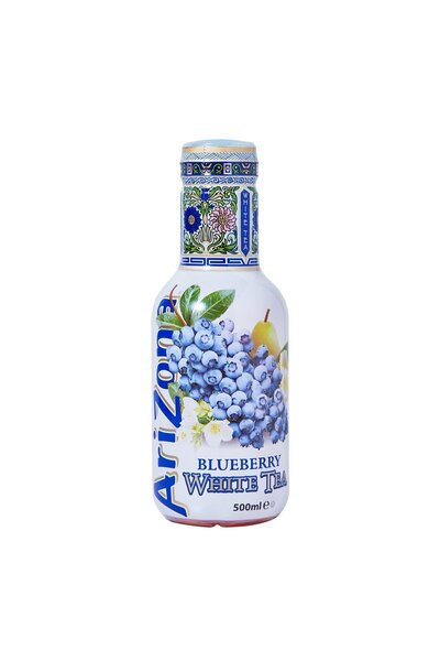 Genel Markalar Arizona White Tea Bluberry Meyve Aromalı Soğuk Çay 500 ML