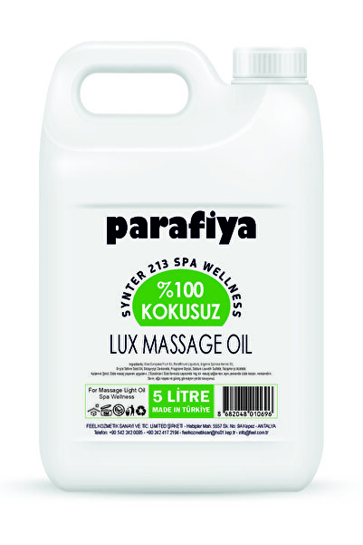 PARAFİYA Lux Masssage Oil 5 Lt.