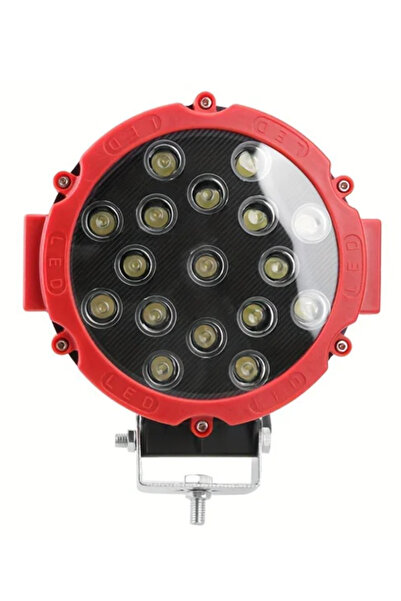 Kgn 51 Watt Off Road Sis Projektör Su Geçirmez 17 Ledli 18 Cm X 18 Cm 1 Adet