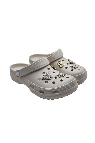 ww waka waka kids store Figured Beige Children's Slippers