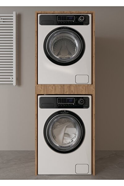ESYAH Ahşap-Banyo Dolabı Çamaşır Makinesi Dolabı Kurutma Makinesi Dolabı Çekm...