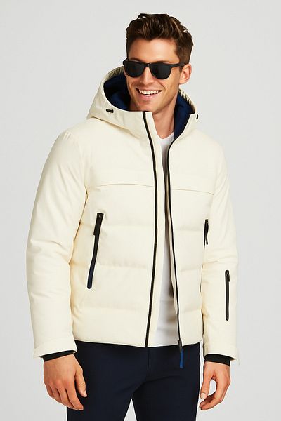 Jack & Jones Jack Jones Darwin Puffer Ανδρικό παλτό Water Wind Cold Proof 12193195