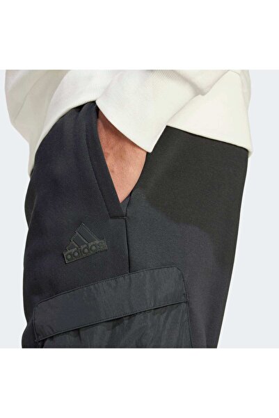 adidas Ανδρικό μαύρο αθλητικό παντελόνι M Ce Fl Pt Iy1486