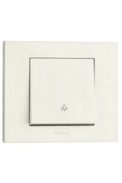 Tenda 6 Pieces Ovivo Grano White Bell - Light Frame Included Switch