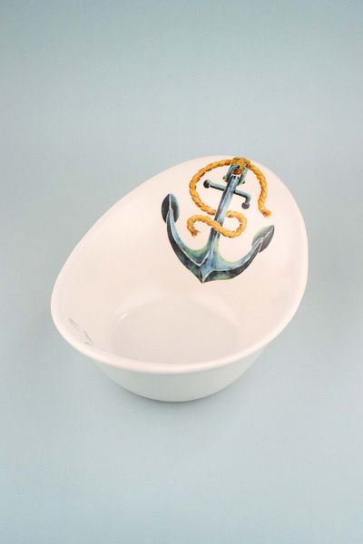 Bursa Porselen Dekor Sailor Porcelain Salad/Fruit Bowl