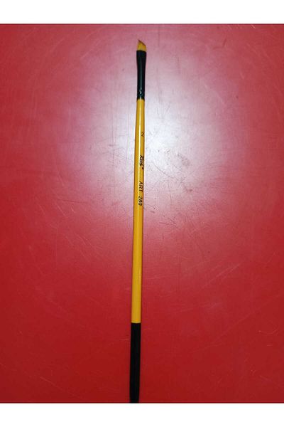 Rich 280 Series Side Cut Tip Synthetic Brush No:2 Suitable for Use in Oil, Acrylic and Gouache Paint