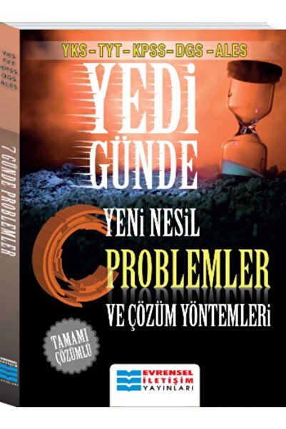 Genel Markalar YKS TYT KPSS DGS ALES Yedi Günde Yeni Nesil Tamamı Çözümlü Pro...