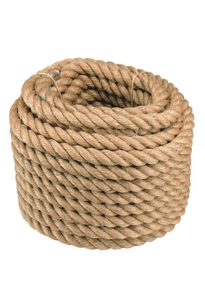EldenHırdavat Light Brown Jute Rope 20 mm Tether Tether 3 Meters