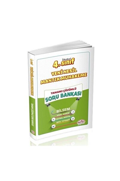 Editör Yayınları Editör 4. Sınıf Bilsem Yeni Nesil Mantık Muhakeme Yeteneği S...