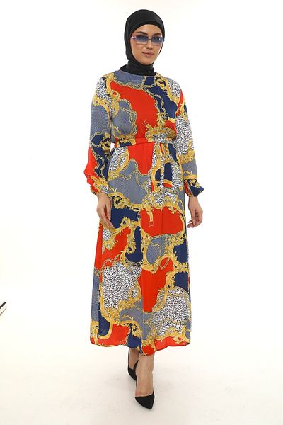 Butik Women's plus size print dress