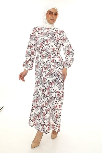 Butik Women's plus size print dress