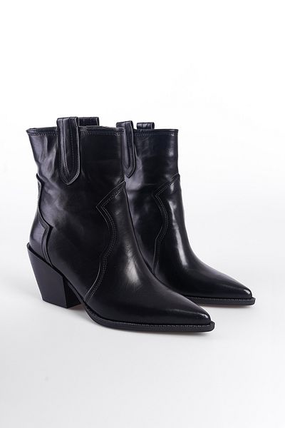Capone Outfitters Γυναικείες καουμπόικες μπότες με μυτερή πλευρά