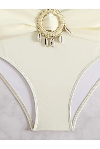 CN Νέο γυναικείο σετ μπικίνι με λεπτομέρεια από κοχύλια θάλασσας