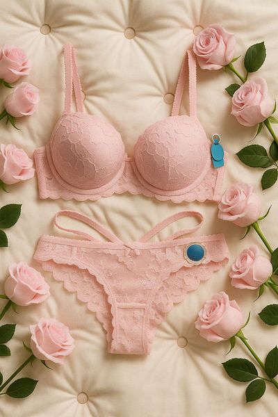 style iconic Elegant Lace Lingerie Collection – Available in Pink, Red, Black & Green