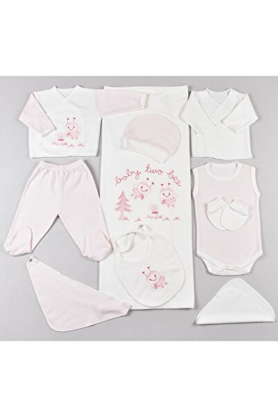 Petino طقم خروج من المستشفى للمواليد الجدد مكون من 10 قطع مصنوعة من القطن بنس...