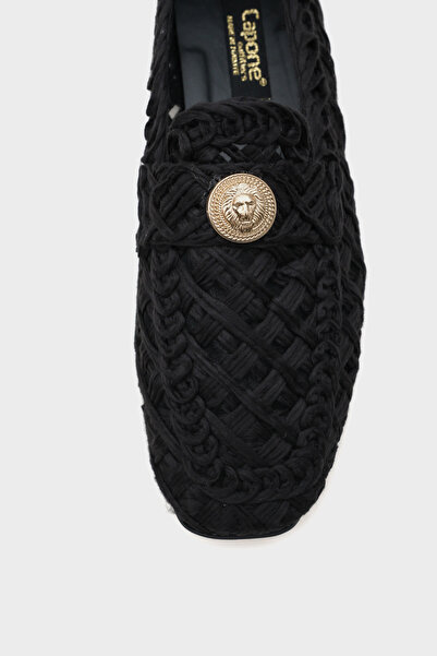 Capone Outfitters Tara Straw Knit Women's Loafer