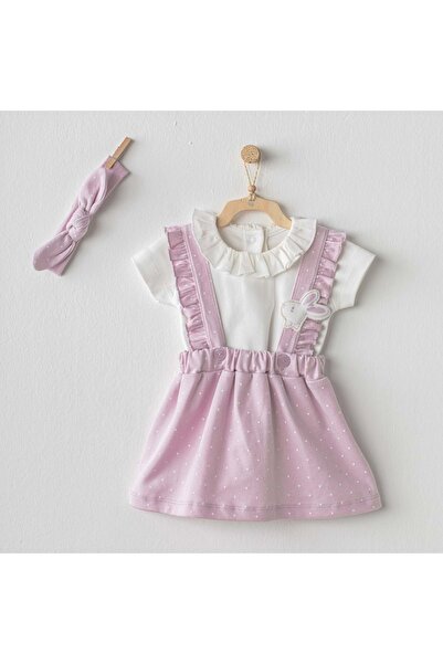 andywawa Lilac Baby Girl 3 Piece Set Lilac