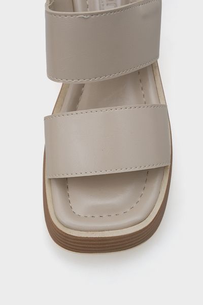 Capone Outfitters Dora Wedge Heeled Double Strap Women's Sandals
