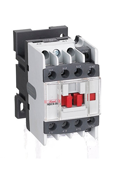 Himel 40 Amper Kontaktör - Hdc6 40a 1no 1nc 220v 50hz 11 Kw