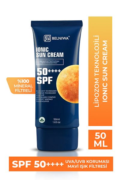 Belniwa Sun Cream Spfa 50 50 ml High Protector Cream with Uva/Uvb Liposome Technology