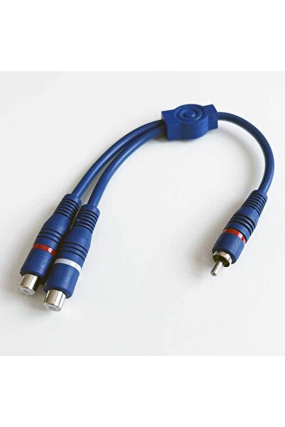 BK Teknoloji Yüksek Kalite Anfi Y Kablo Rca Erkek To 2xrca Dişi