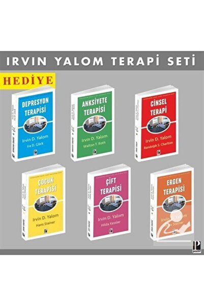Pozitif Yayınları Irvın Yalom 6'lı Terapi Seti (HEDİYELİ)