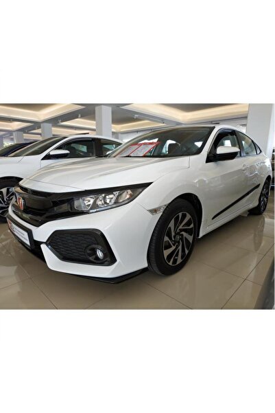 OEM Autogp Honda Civic Fc5 Için Uygundur Kapı Koruma Çıtası Siyah 4 Parça