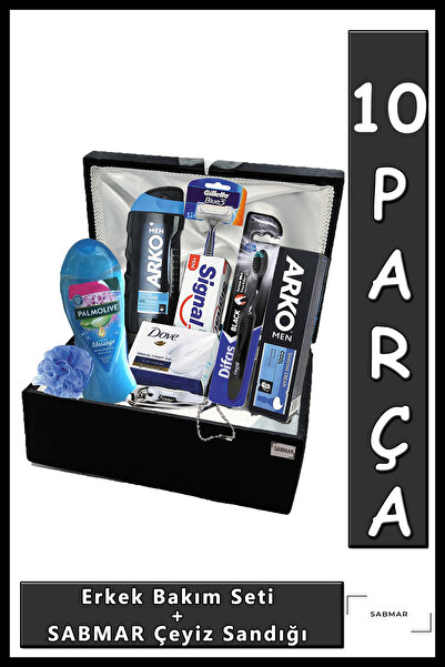 Arko Men Erkek Bohçası Söz Nişan Çeyiz Bohça Seti Çeyiz Sandığı Damat Bohçası...