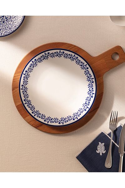 Madame Coco Rêve Bleu Couronne Serviceteller 25 cm