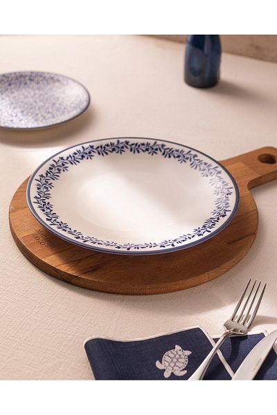Madame Coco Rêve Bleu Couronne Serviceteller 25 cm