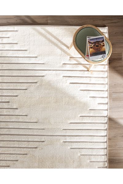 Madame Coco Baroc-Teppich - Creme - 160x230 cm